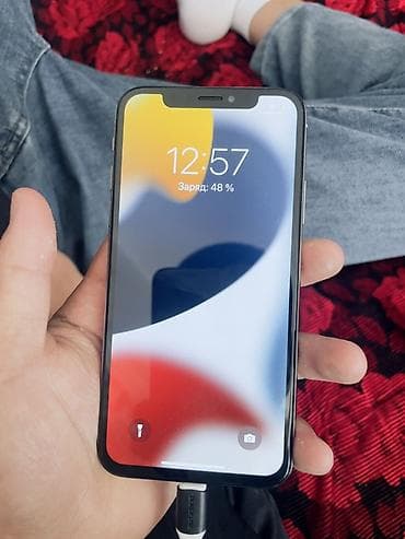 телевизор тв: IPhone X, 64 ГБ, Серебристый — 4