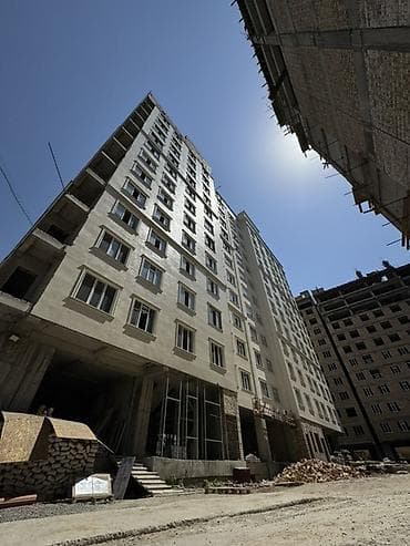 джал посуточно: 2 комнаты, 51 м², Элитка, 12 этаж, ПСО (под самоотделку) — 1