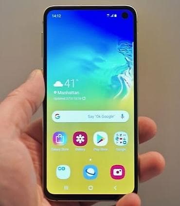 экран самсунг с10: Samsung Galaxy S10, Б/у, 128 ГБ, цвет - Черный, 2 SIM — 2