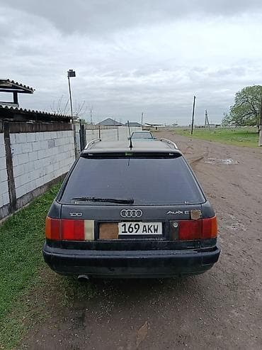 машина с багажником на крыше: Audi 100: 1992 г., 2.3 л, Ручные, Бензин, Универсал — 4