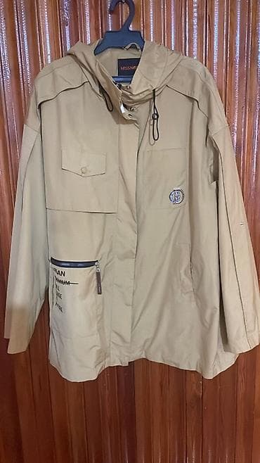 helly hansen: Ветровка, Осень-весна, С капюшоном, 3XL — 1