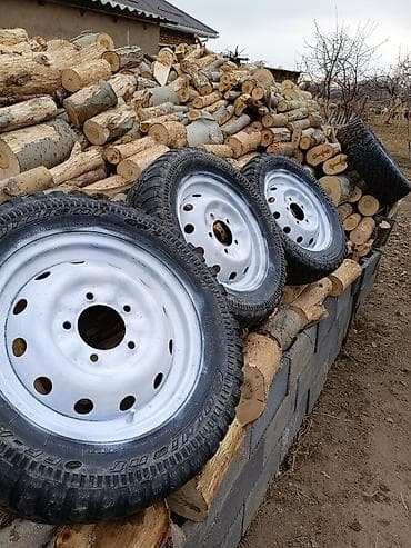 пш метр: Дөңгөлөктөр монтажда 215 / 65 / R 16, All-season, Колдонулган, Комплект, Жеңил унаалар, Темир, тешиктери - 5 — 3