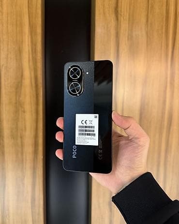 Техника жана электроника: Poco C71, Жаңы, 128 ГБ, түсү - Кара, 2 SIM — 2
