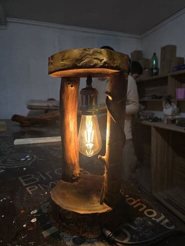 двери бишкеке: Люстра из дерева Подвесной светильник в стиле лофт/рустик из массива — 4