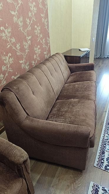 раритет мебель: Комплект мягкой мебели, цвет - Коричневый — 2