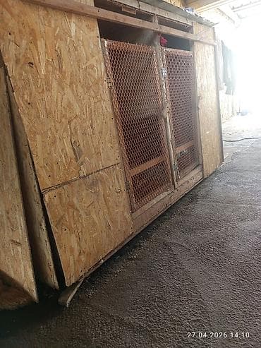 маскитная сетка ош: Деревянный вольер/клетка для продаю срочно животных и птицы из ОСБ - — 4