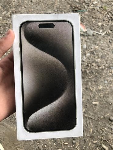 чёрный рис: IPhone 15 Pro Max, Б/у, Серебристый, Коробка — 9