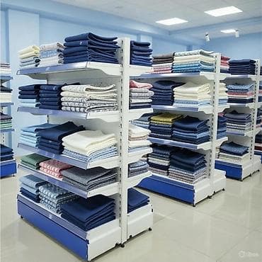 сдаю бизнес: Металлический стеллаж для магазина, железная полка Торговый стеллаж — 8