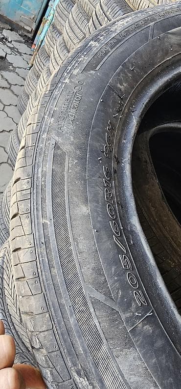 hankook: Шины 205 / 60 / R 16, Лето, Б/у, Пара, Легковые, Корея, Hankook — 2