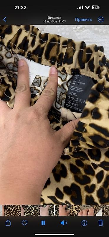 Шорты: Брюки Осень-весна, Б/у, S, M — 3