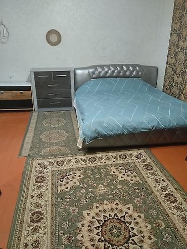 1 комната, Эконом, Ошский рынок / базар, Душевая кабина, Постельное белье, Кондиционер