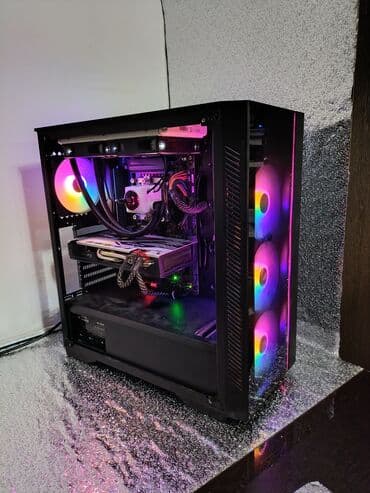 Видеокарты: Компьютер, ядер - 6, ОЗУ 16 ГБ, Для работы, учебы, Б/у, Intel Core i7, AMD Radeon RX 580, HDD + SSD