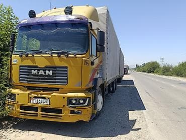 робот манипулятор: Тягач, MAN, 1998 г., Тентованный — 1