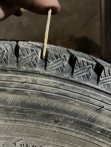 шины бу r14: Продаю зимнюю резину 165 r13 стояли на портере находится в рабочем — 1