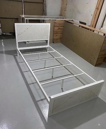 Керебеттер: Бир кишилик керебет, Жаңы, Матрасы бар, узуну - 200 см — 4