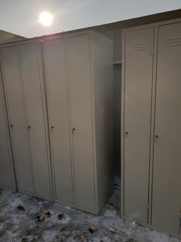 шкафы для переодевания: Раздевательные шкафы в наличии . (размер 1800х600х430 см) 2х — 9