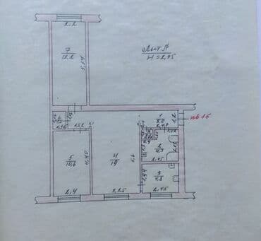 пользовались: 3 комнаты, 56 м², 2 этаж — 21