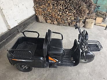 bid e2: Электрический трицикл BOBO — компактный грузо‑пассажирский транспорт — 3
