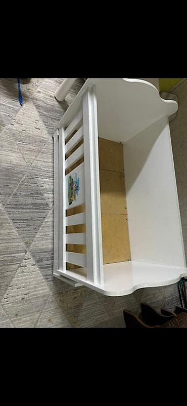 детская люлька кроватка: Люлька, Б/у, Колыбель, Дерево, цвет - Белый, Самовывоз — 2