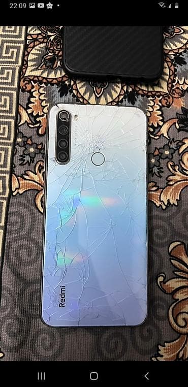 xbox 2: Redmi, Redmi Note 8, Б/у, 64 ГБ, цвет - Голубой — 1