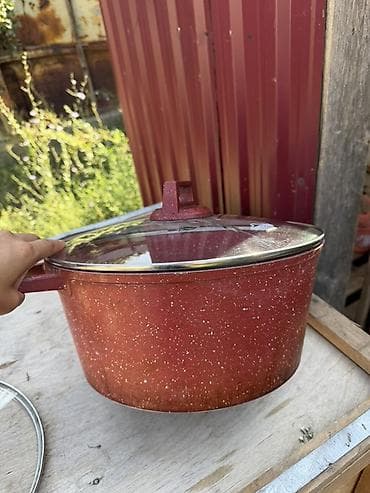 uakeen original: Кастрюля Uakeen Original с крышкой - Объем: около 4–5 л (высокие — 1