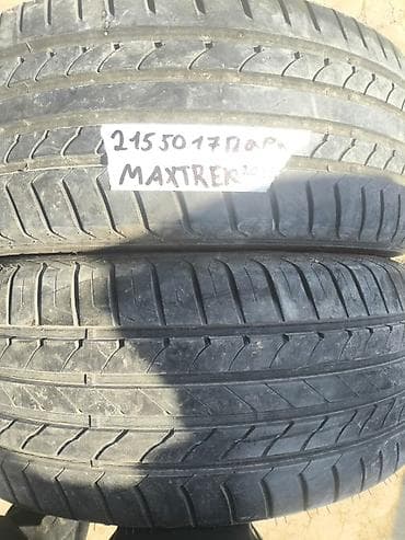 maxtrek: Шины 215 / 50 / R 17, Лето, Б/у, Пара, Легковые, Maxtrek — 1