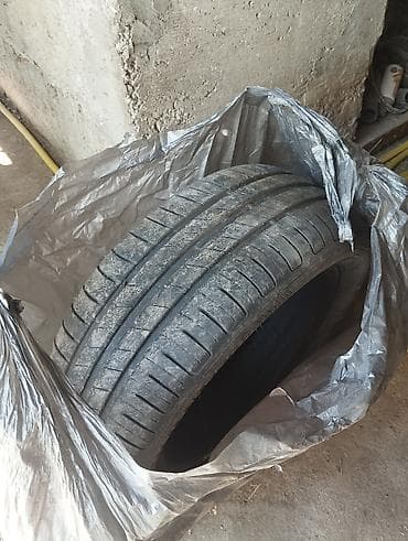 hyundai 55: Летняя шина 195/55 R15 85V в очень хорошем состоянии, протектор 80 % — 1