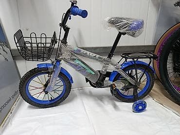 Детский велосипед, 4-колесный, 3 - 4 года, Для мальчика, Новый