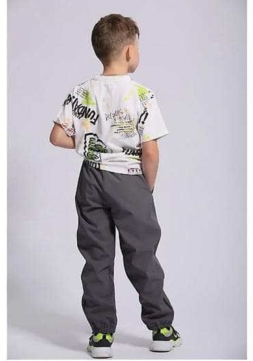 Бөбөктөр үчүн топтомдор: Жынсылар жана шымдар, түсү - Боз — 3