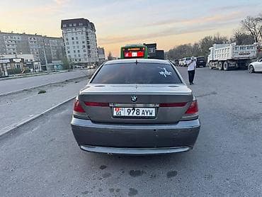 Унаа сатуу: BMW 7 series: 2002 г., 4.4 л, Автомат, Бензин, Седан — 6