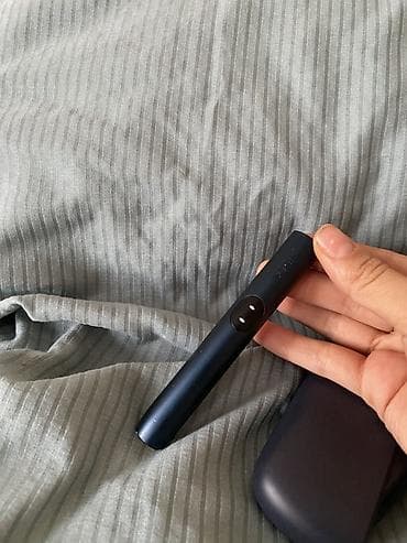 электронный айкос: Чехол/контейнер для IQOS (зарядный док-станция-«карман») темно‑синего — 5