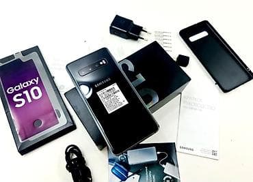 1440: Samsung Galaxy S10, Б/у, 128 ГБ, цвет - Черный, 1 SIM, 2 SIM — 6