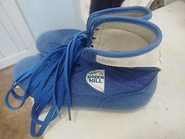 молодежные берцы: Борцовки Green Hill, синие. - Тип: спортивная обувь для — 1