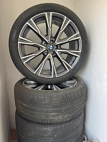 Колеса в сборе 315 / 40 / R 22, Лето, Б/у, Комплект, Легковые, Литые, отверстий - 5 — 1