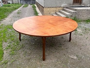 сколько стоит круглый стол: Круглый деревянный стол большого диаметра. Размер - 2 метра — 1