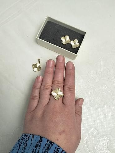 бижутерия бабочка: Комплект золотой!Цвет-желтый, диаметр-1,7мм — 3