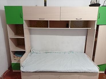 детский стол для рисования: Детская гарнитура, Б/у, Для мальчика, Пластик, цвет - Зеленый — 2