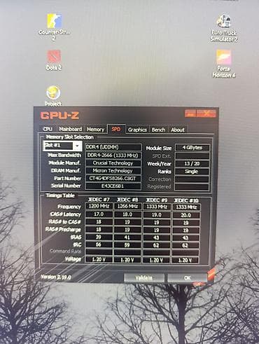 2666: Оперативная память Crucial Basics 4 ГБ DDR4-2666 (UDIMM) - Тип: DDR4 — 2