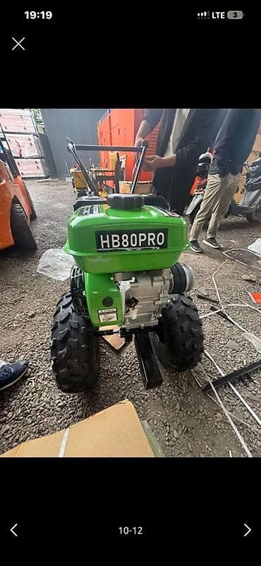 бензин: Бензиновый мотоблок HB105PRO (9 л.с., 212 см³) - Двигатель — 8