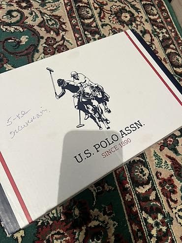 us polo: Кроссовки U.S. Polo Assn. (USPA) - Модель: низкие кеды с шнуровкой - — 8