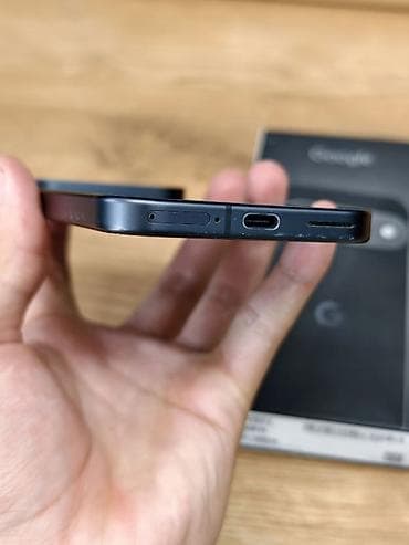 pixel 6 256: Google Pixel 9, Б/у, 128 ГБ, цвет - Черный, 1 SIM, eSIM — 5