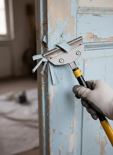 Скребок AMATA MS01430 предназначен для эффективного удаления краски