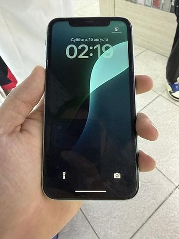 фото абой: IPhone 11, зелёный цвет корпуса Все работаем,Face Id✅True Tone✅ — 1