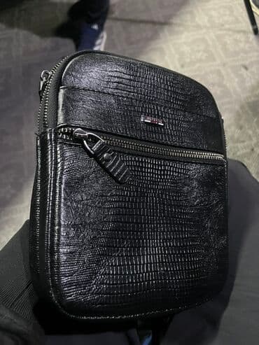 сумка для документов мужская: Мужская/унисекс компактная наплечная сумка (кросс‑боди). - Материал — 1