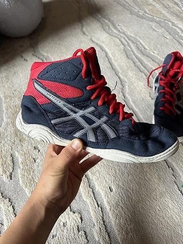 барцовки asics: Мужские кроссовки, 39, Asics, Б/у, цвет - Синий, Платная доставка, Самовывоз — 1