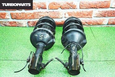 be5: Передний амортизатор, Комплект пружин амортизатора Subaru 1994 г., Б/у, Оригинал, Япония — 8