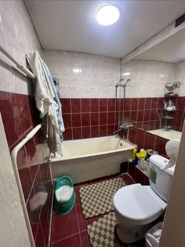 двухкомнатные квартиры в бишкеке: 2 комнаты, 45 м², Хрущевка, 3 этаж, Дизайнерский ремонт — 8