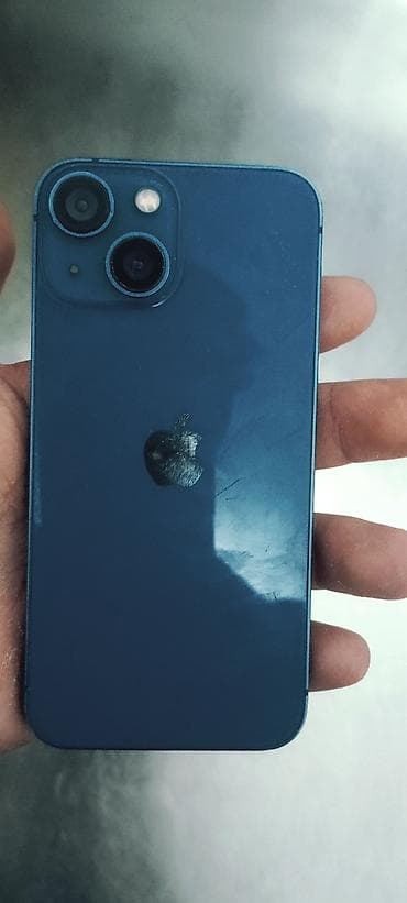 аккумулятор для iphone: IPhone 13 mini, Б/у, 512 ГБ, Синий, Чехол, 100 % — 3