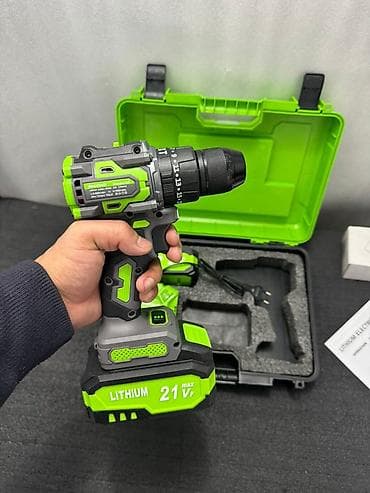 lithium: Аккумуляторная дрель-шуруповерт SHUTOKO 21V в кейсе Комплектация: - — 5