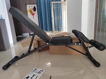 скамье: Универсальная силовая скамья для дома - Регулируемая спинка — 1